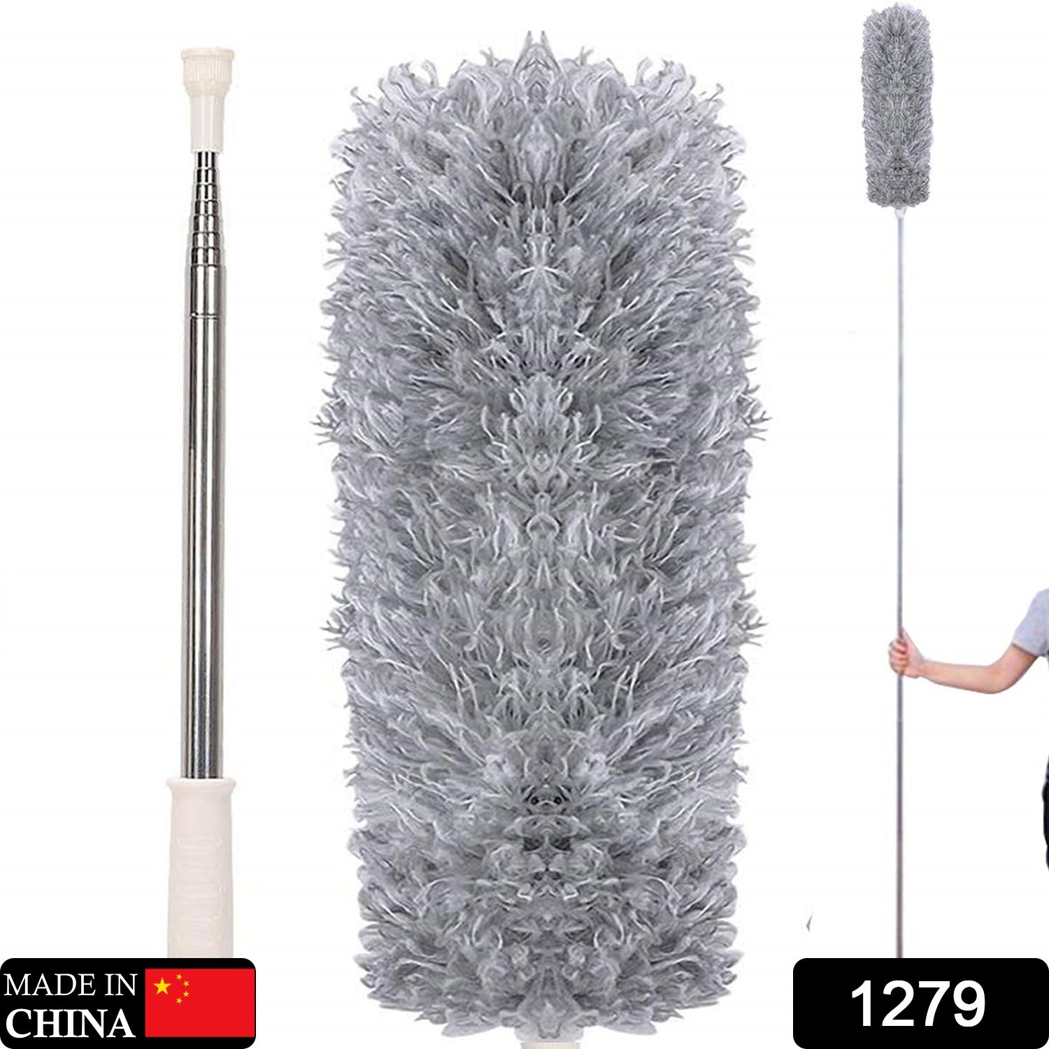 Microfiber Dusters for Cleaning, Telescoping Feather Duster with 100 inches Extendable Handle Pole, Dusting Cleaning Tools for Cleaning High Ceiling, Ceiling Fan, Blinds, Cobwebs, Furniture, Cars Microfiber Dusters for Cleaning, Telescoping Feather Duster with 100 inches Extendable Handle Pole, Dusting Cleaning Tools for Cleaning High Ceiling, Ceiling Fan, Blinds, Cobwebs, Furniture, Cars